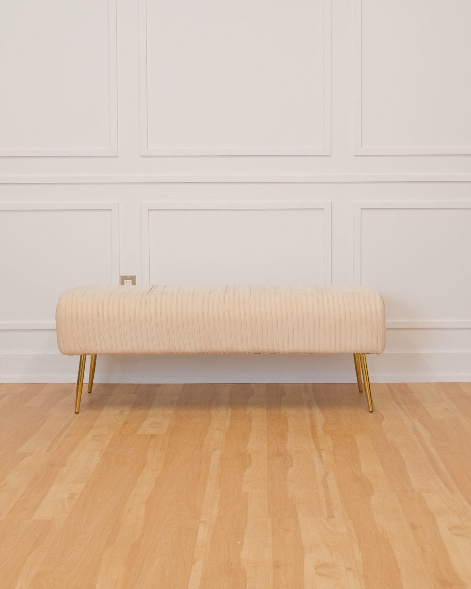 Seating – Cream Bench Seating – Cream Bench
